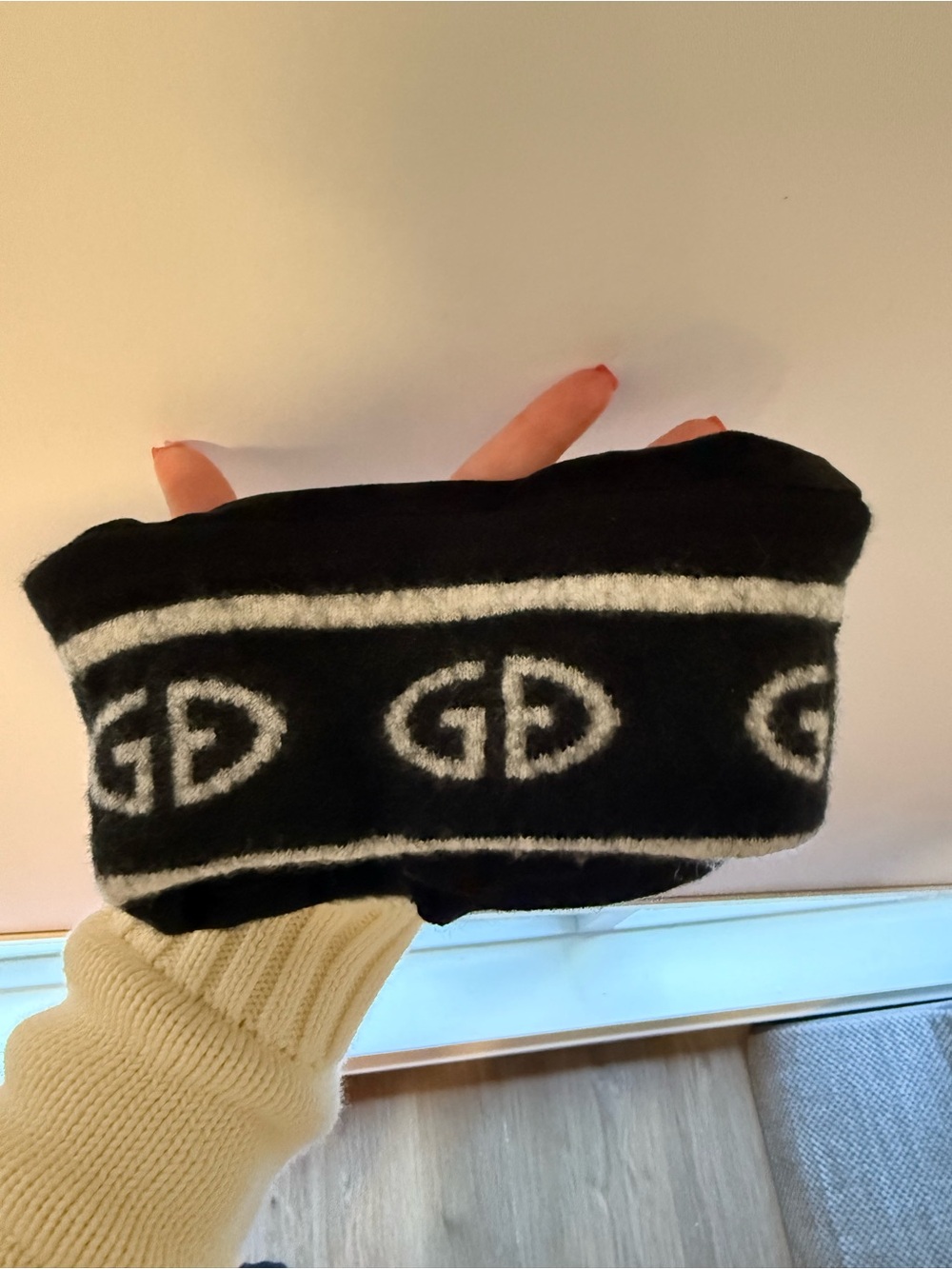 Goldbergh Black Ski Headband
